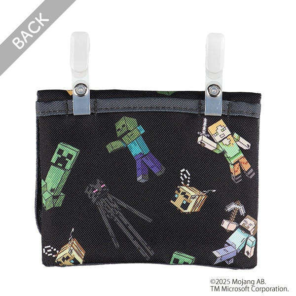 移動ポケット（マインクラフト・ブラック）