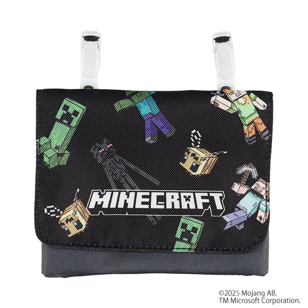 移動ポケット（マインクラフト・ブラック）