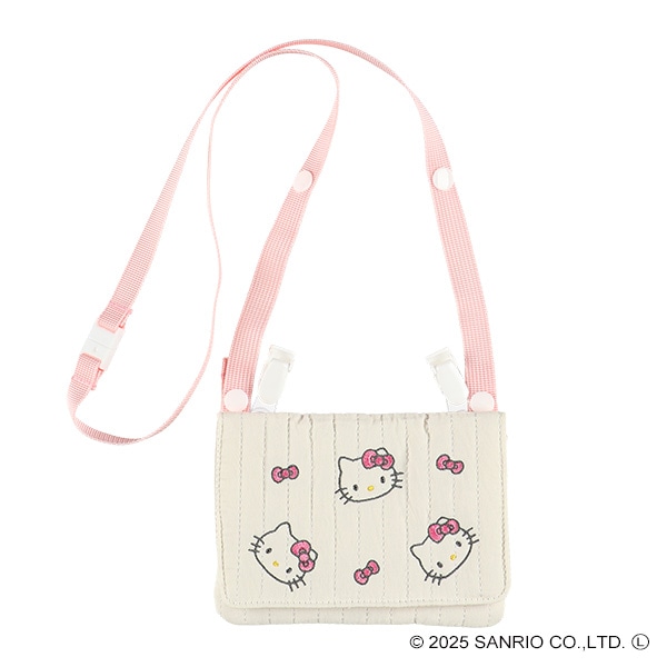 イブル移動ポケット（ハローキティ・オフホワイト）