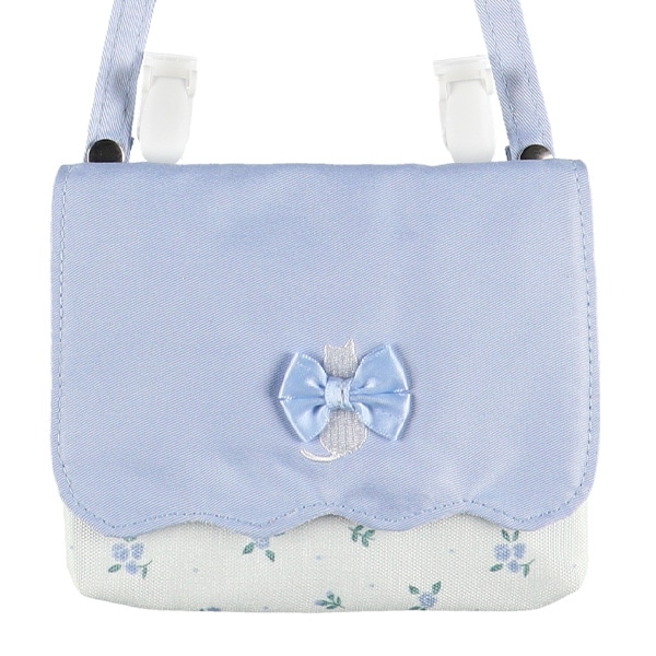 移動ポケット（ねこ花柄）