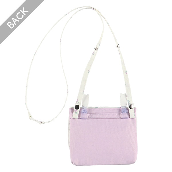 移動ポケット（花柄リボンチャーム）