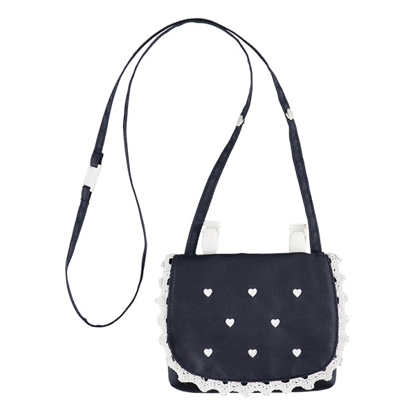 移動ポケット（ハート刺繍）