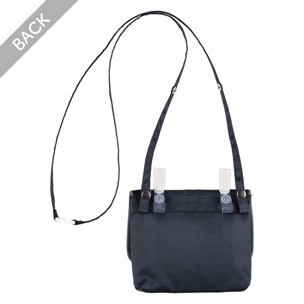 リフレクター付き移動ポケット（くるま刺繍）