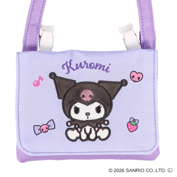 アップリケ付き移動ポケット（クロミ）