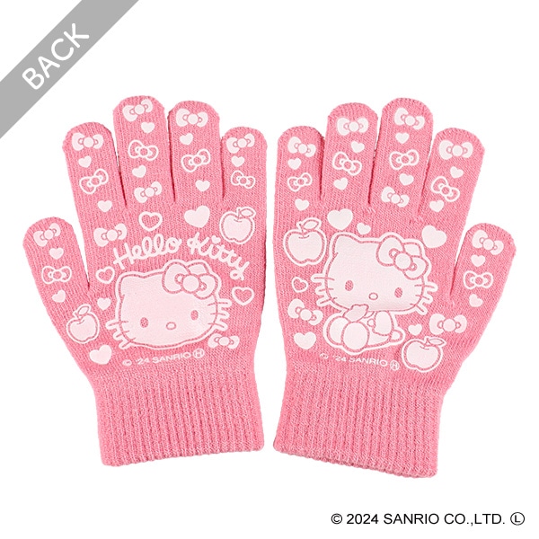 軍手（ハローキティ・プリティアップル）