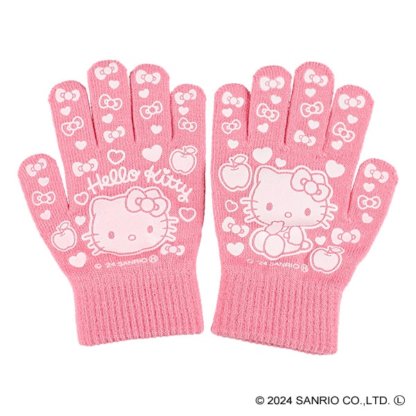 軍手（ハローキティ・プリティアップル）