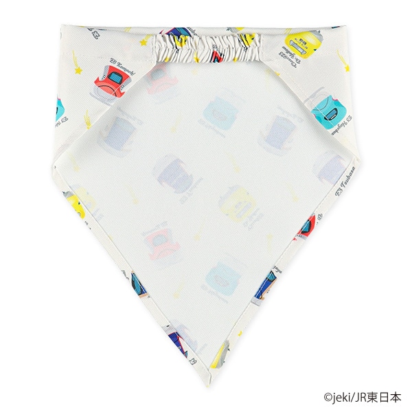 ゴム付き三角巾（JR新幹線）