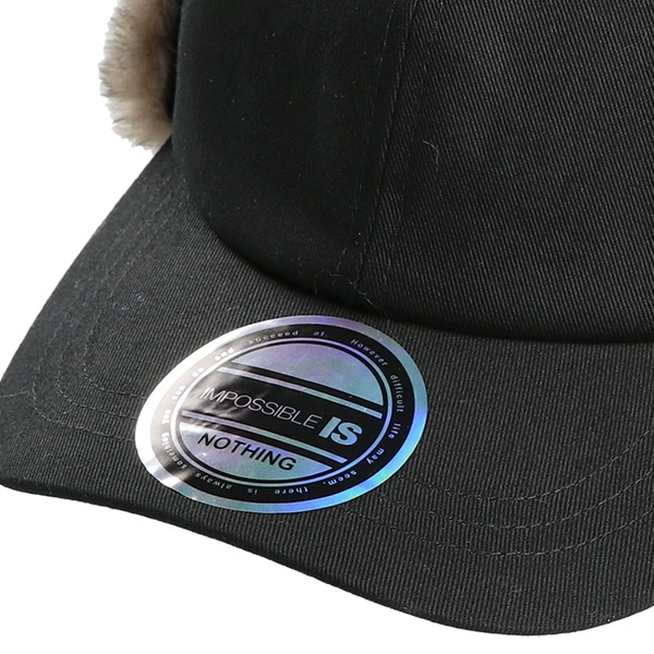 耳当てファー付きキャップ