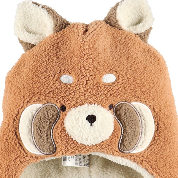 シープボア帽子（レッサーパンダ）