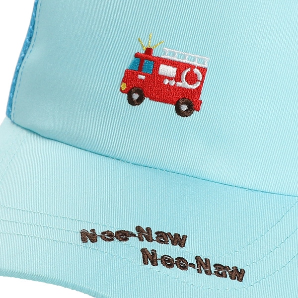メッシュキャップ（消防車刺繍）