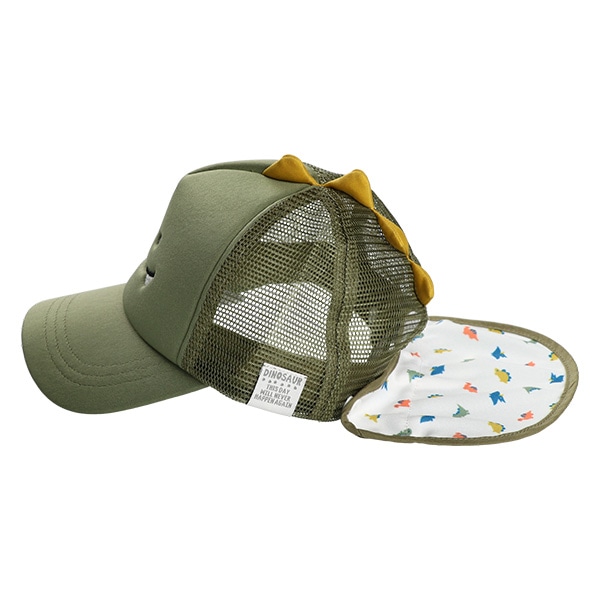 垂れ付きメッシュキャップ（なりきり恐竜）