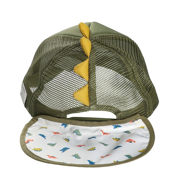 垂れ付きメッシュキャップ（なりきり恐竜）