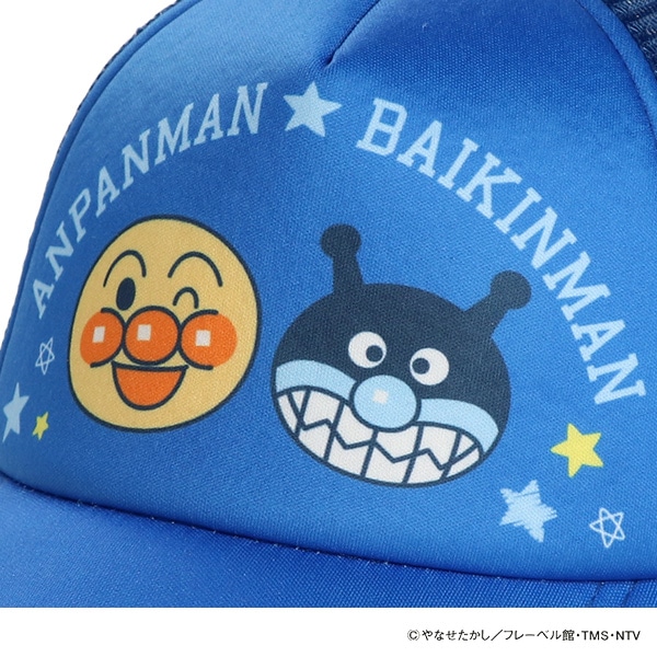 バンダイ）メッシュキャップ（アンパンマン&ばいきんまん）