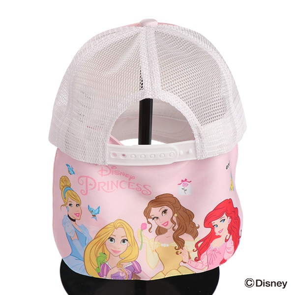 垂れ付きメッシュキャップ（ディズニープリンセス）