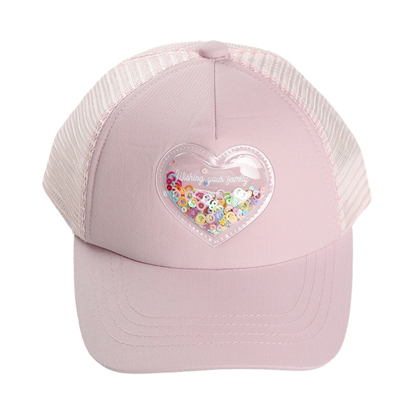 メッシュキャップ（ハートシャカシャカ）