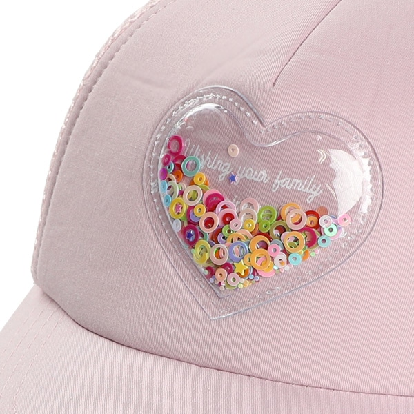 メッシュキャップ（ハートシャカシャカ）