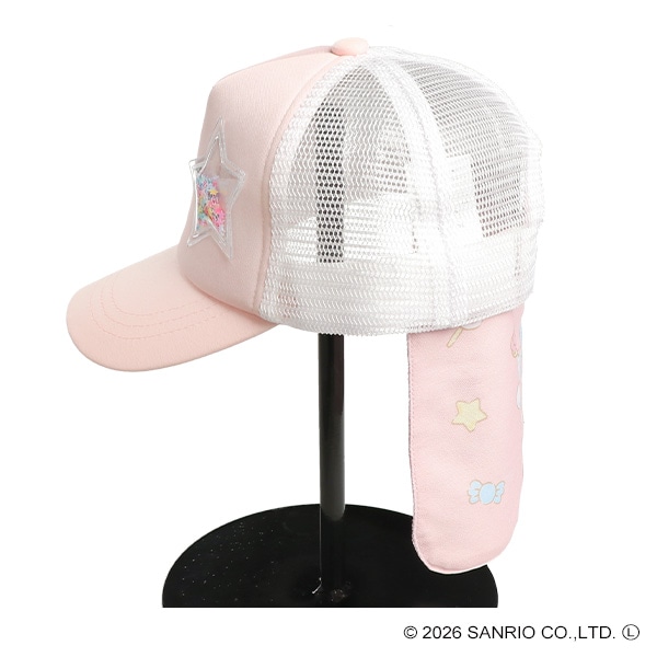 垂れ付きシャカシャカメッシュキャップ（シナモロール）