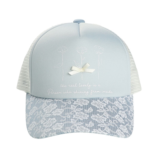 メッシュキャップ（つばレース）