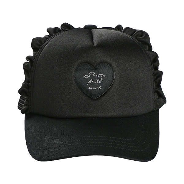 メッシュキャップ（サイドフリル）