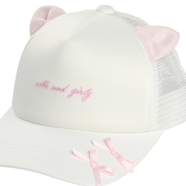 メッシュキャップ（ねこ耳）