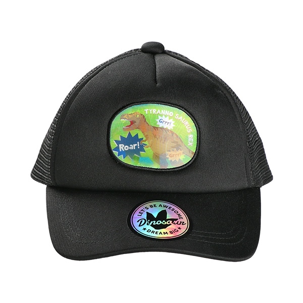メッシュレンチキュラーキャップ（恐竜）