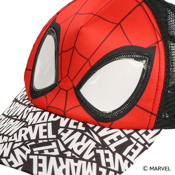 なりきりメッシュキャップ（スパイダーマン）