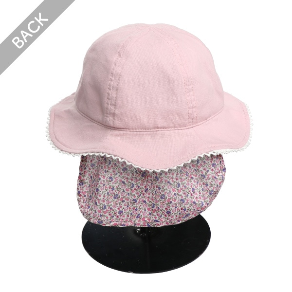 垂れ付き小つば帽子（チューリップ）