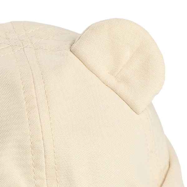 耳付きロール帽子（フェイス刺繍）