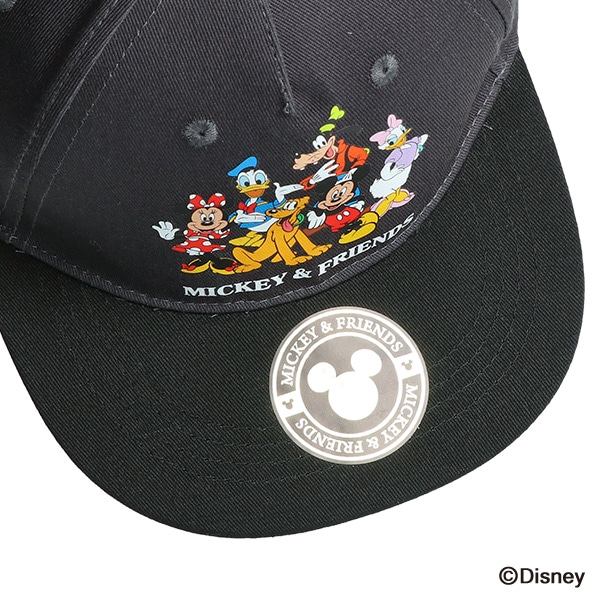 平つば帽子（ディズニー・集合）