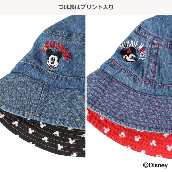 デニムハット（ミッキーマウス・ミニーマウス）