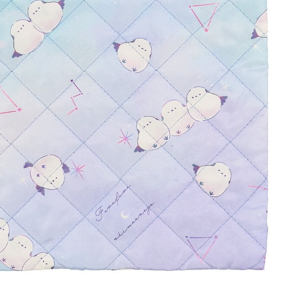 キルト巾着バッグ（シマエナガ）