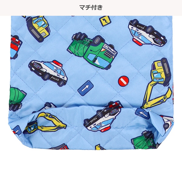 キルトシューズバッグ（ダイナソー）