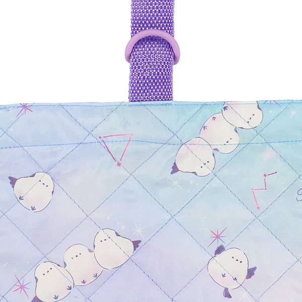 キルトシューズバッグ（シマエナガ）