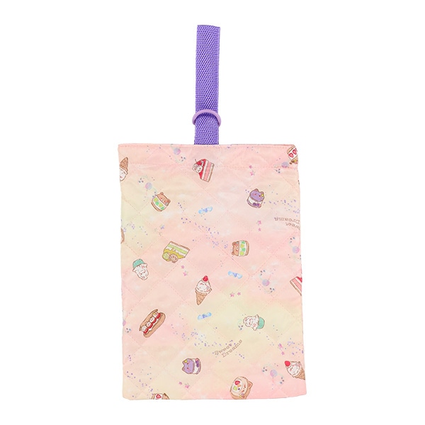 キルトシューズバッグ(スイーツアニマル)