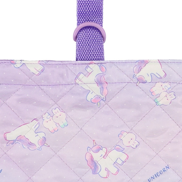 キルトシューズバッグ（ユニコーン）