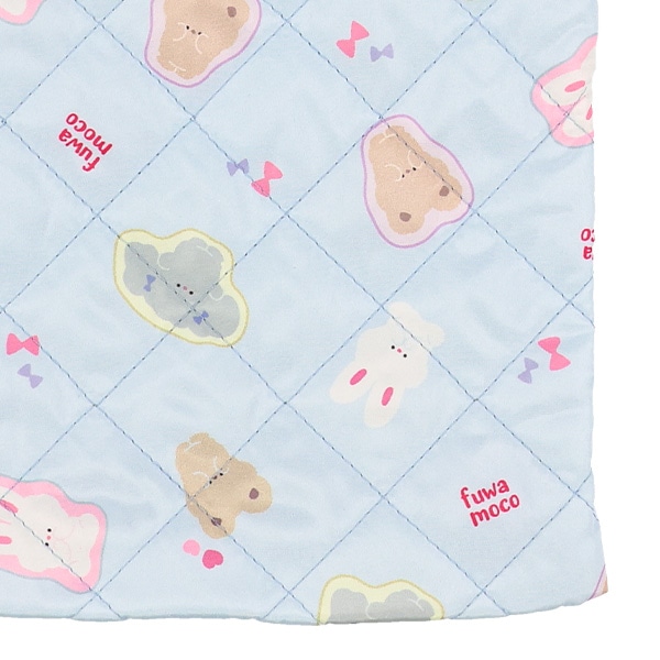 キルトシューズバッグ（うさぎ）