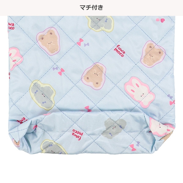 キルトシューズバッグ（うさぎ）