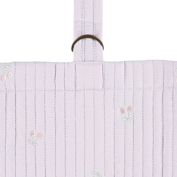 イブルシューズバッグ（チェリー・パープル）