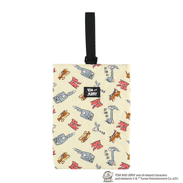 キルトシューズバッグ（トムとジェリー）