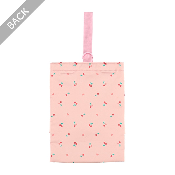 シューズバッグ（リボンチェリー）