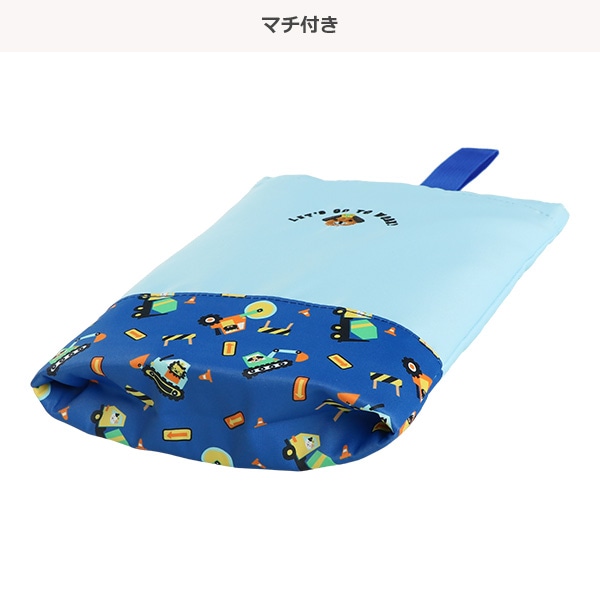 シューズバッグ（はたらくくるま）