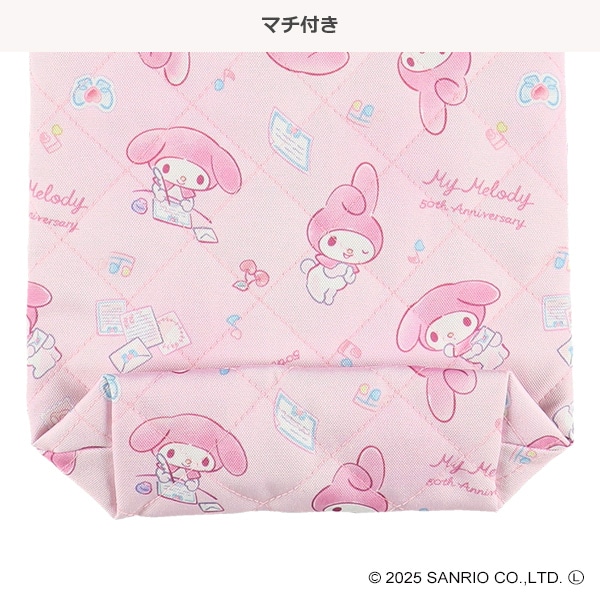 キルトシューズバッグ（マイメロディ）