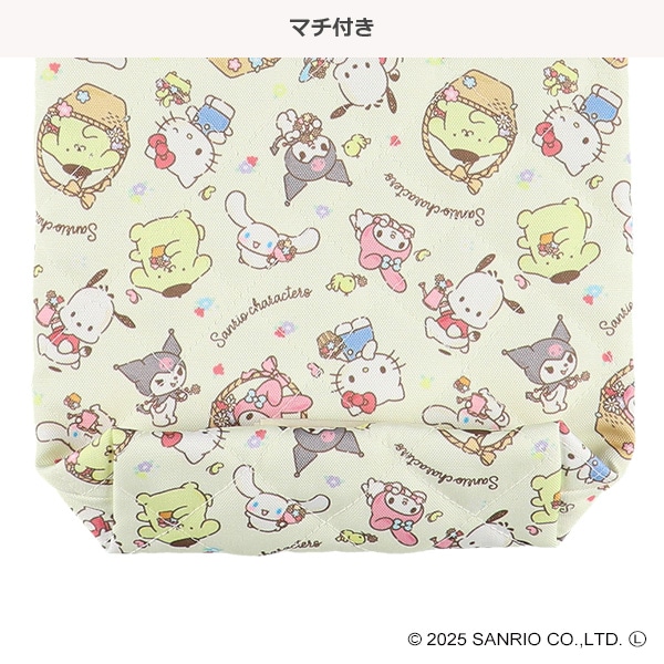 キルトシューズバッグ（サンリオキャラクターズ）