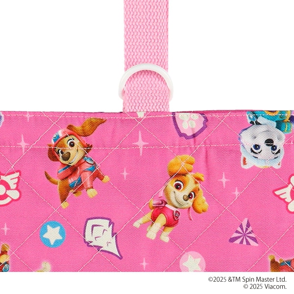 キルトシューズバッグ（パウパトロール・ピンク）