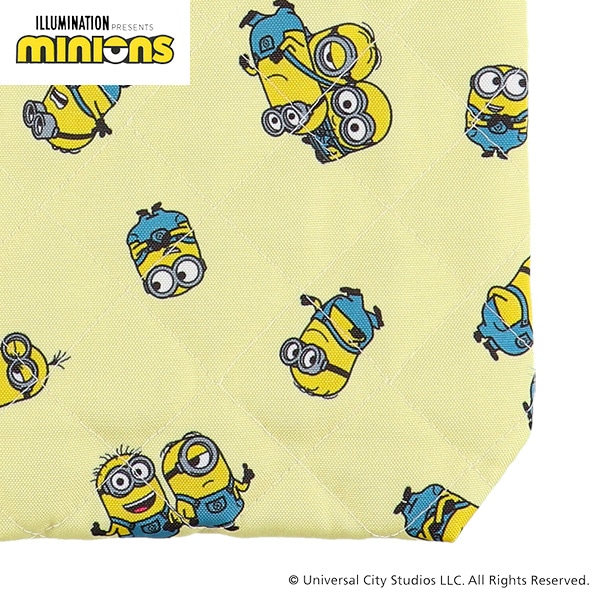 キルトシューズバッグ（ミニオン）