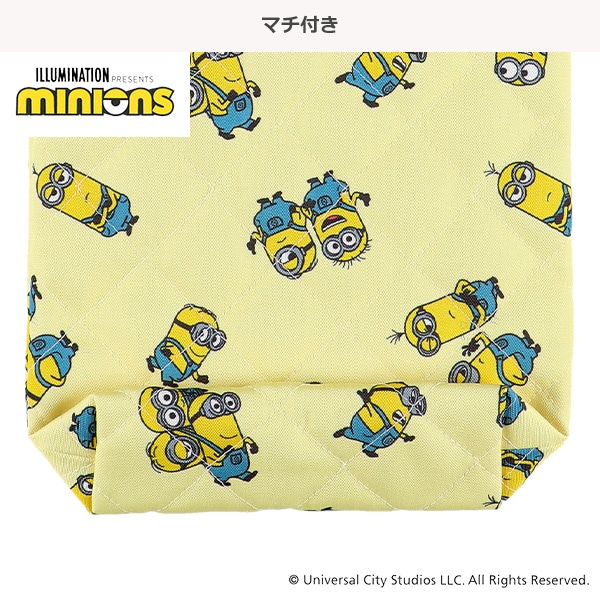キルトシューズバッグ（ミニオン）