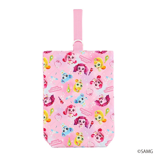 キルトシューズバッグ（キラキラキャッチ!ティニピン）