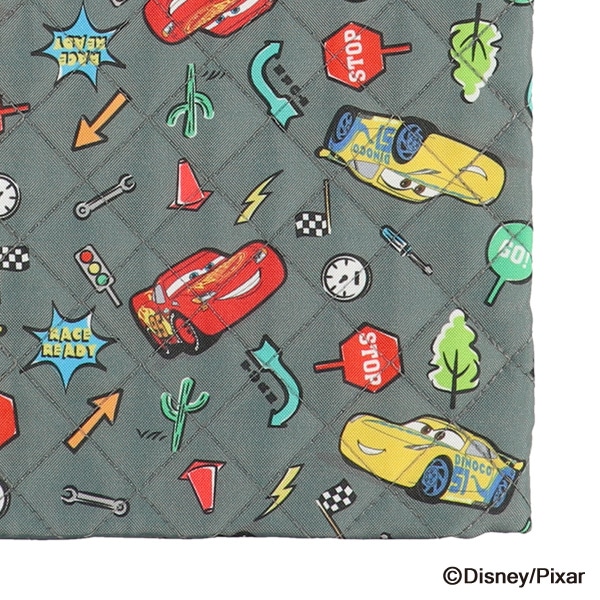 キルトシューズバッグ（カーズ）