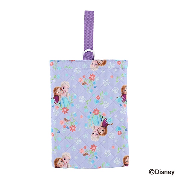 キルトシューズバッグ（アナと雪の女王）