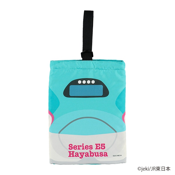 キルトシューズバッグ（はやぶさ）